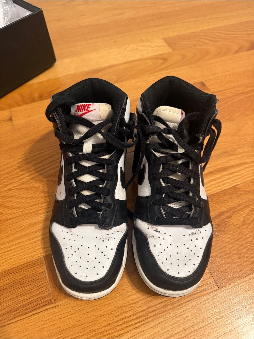 Nike Dunk Panda High-Top Sneakers Size 7.5